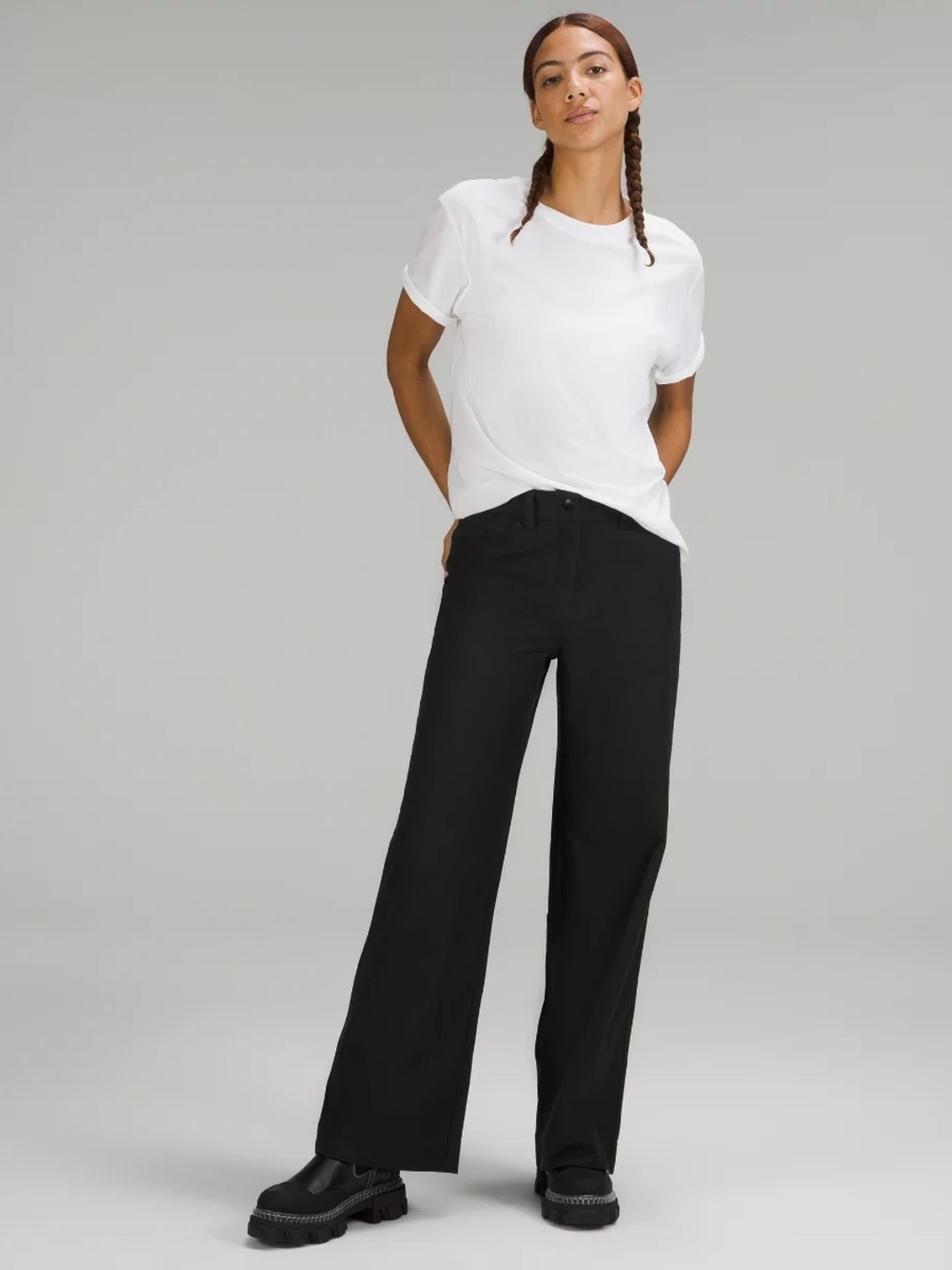 Lululemon City Sleek 5 Pocket Wide-Leg High Rise Pant